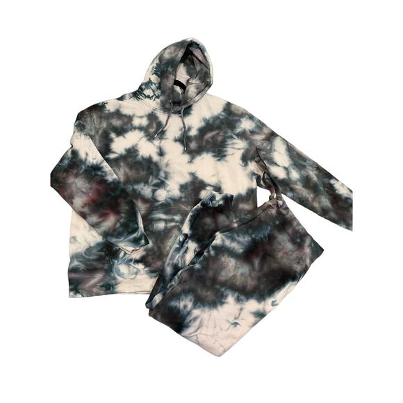 gbystyles Other - GBY Custom Tie Dye Plus Size Sweat Set